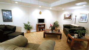 A complete finished basement system in a Natick home